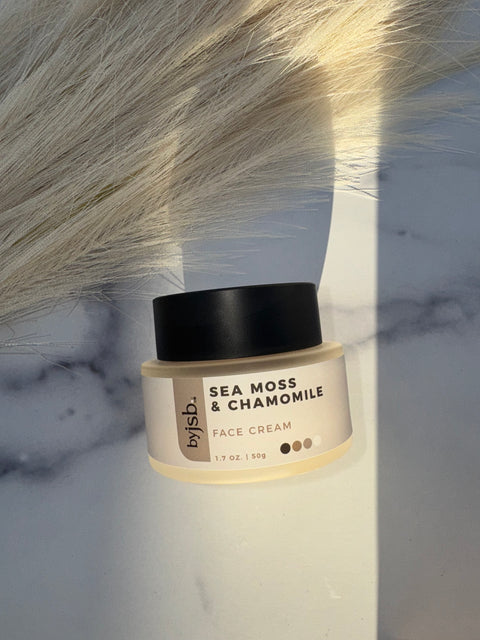 Sea Moss & chamomile Face Cream | byjsb